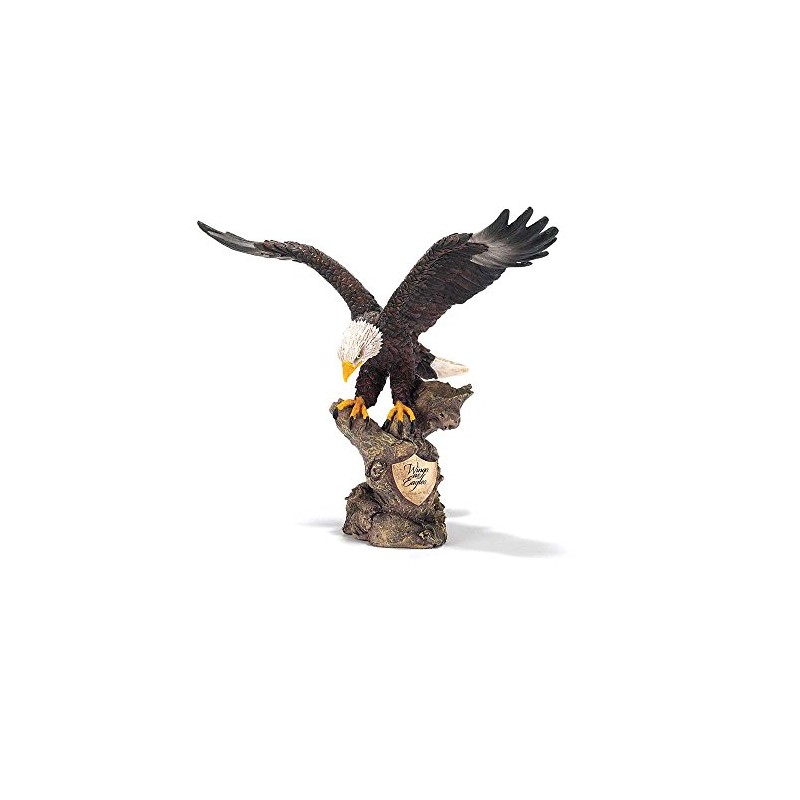 Dicksons Wings as Eagles Golden Shield Decorative 8 inch Bronze