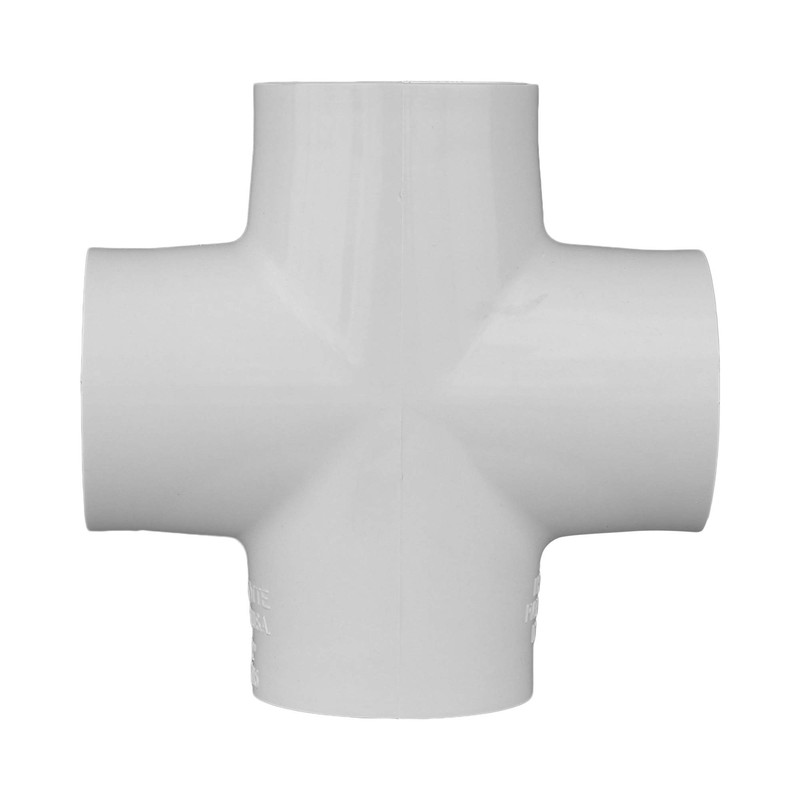 Charlotte Pipe 1-1/2" Cross Pipe Fitting - (Socket x Socket