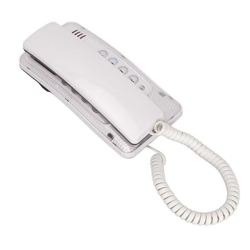 KXT‑438 Wall Mounted Home Phone Corded Telephone with Redial Quick