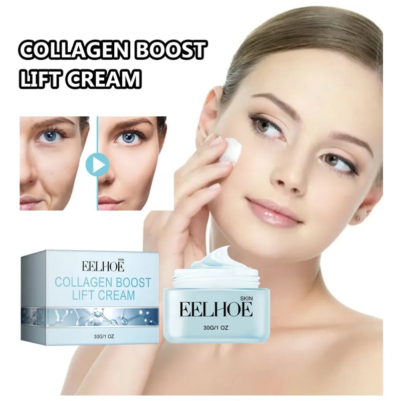 La Crema Antiarrugas De Colágeno Reduce Las Arrugas Y La