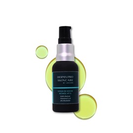 Retinol al 0.60% con Vitamina C + E Serum de Noche | Potente Antienvejecimiento Mientras Duermes para Todo Tipo de Piel | 30ml