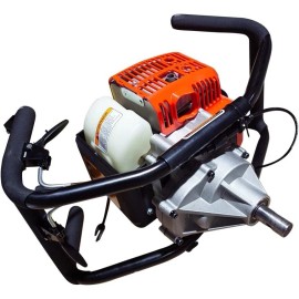 GardenTrax 1-Person Earth Auger Powerhead with 52cc 2-Cycle Engine