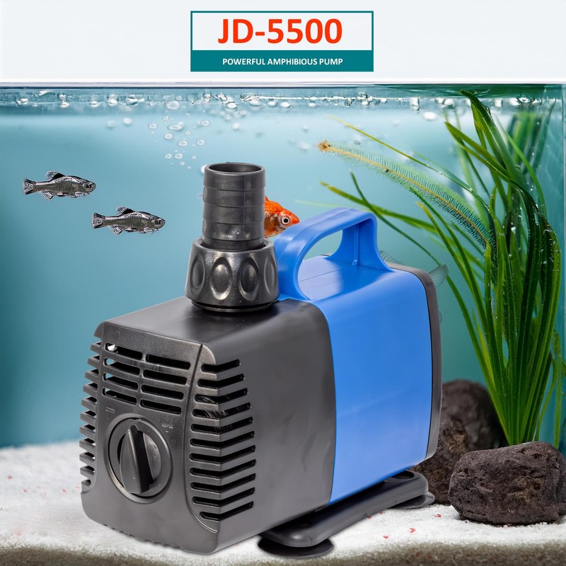 Aqua Dream 1455 GPH Submersible Water Pump Hydroponic Pump for