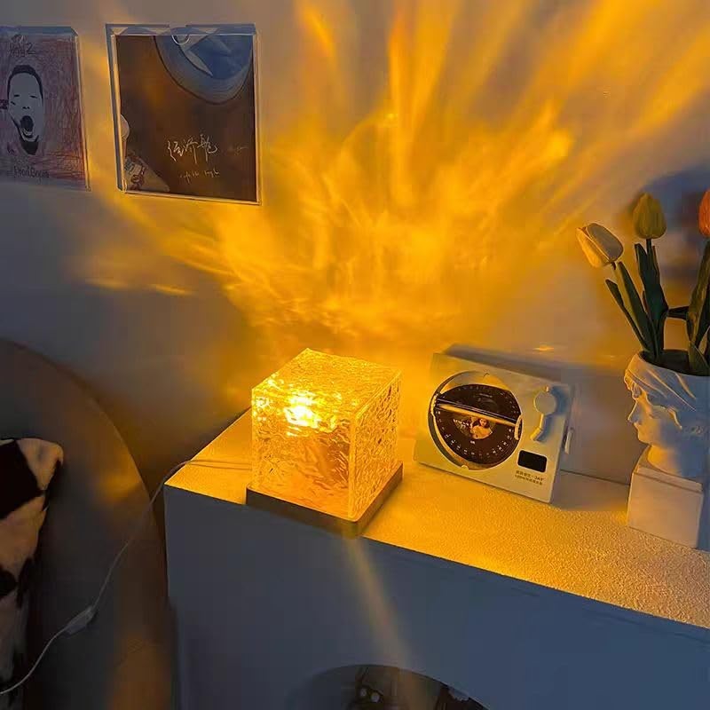 Night Light, Sea Light, Aurora Lamp, Touch Dimming, Remote Control,
