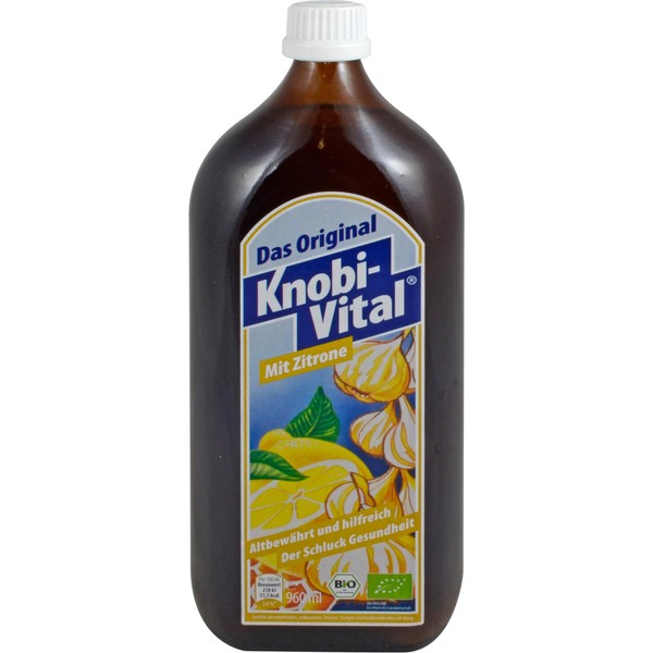 Knobi-Vital Lösung mit Zitrone, 960 ml Solution