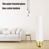 SCOMX 25 Watt T10 Frost Tubular Incandescent Light Bulb, Showcase