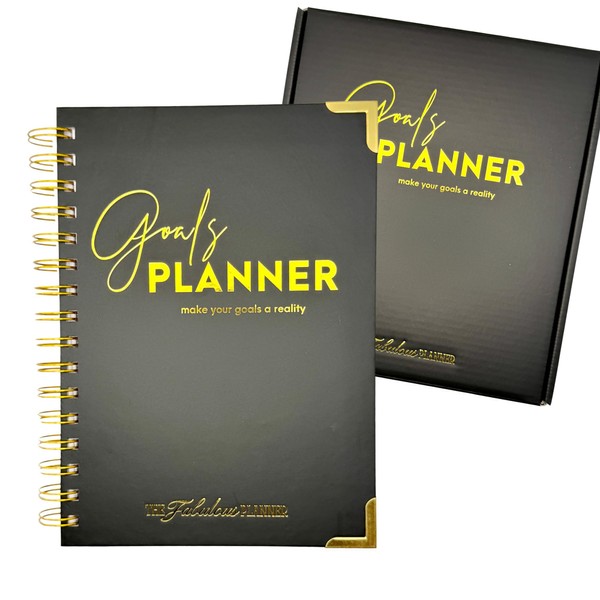 Undated Goal Planner, Daily & Weekly Organizer & Productivity Planner