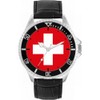 Toff London Swiss Flag Clock, TLWL-13872