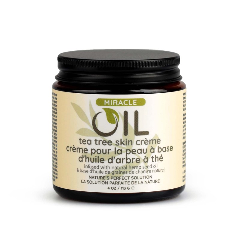 Earthly Body Miracle Oil Tea Tree Creme 4 Ounce by
