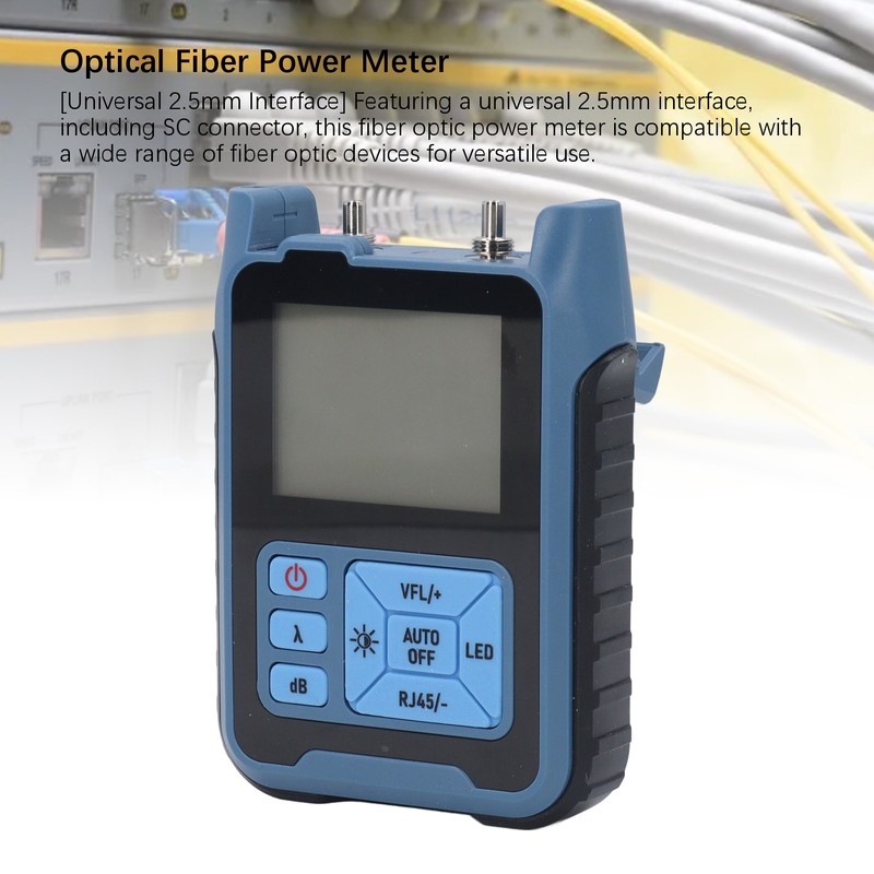 Optical Fiber Power Meter 850 To 1650nm ‑70 To +10dbm