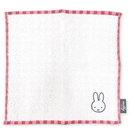 Marimo Craft Gauze Gingham Handkerchief, Red W9.8 x H9.8 inches (25 x 25 cm), red