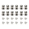 Biaungdo 12pcs 0.31'' x 0.39'' Mini Drawer Pulls, Round Cabinet