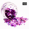 2mm Chunky Rose Pink Holographic Glitter GLITTERWAREHOUSE COSMETIC GLITTER Loose