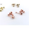 Clip Ohrringe Adapter Ohrclips Konverter Ohrring Clips siber rosegold gold