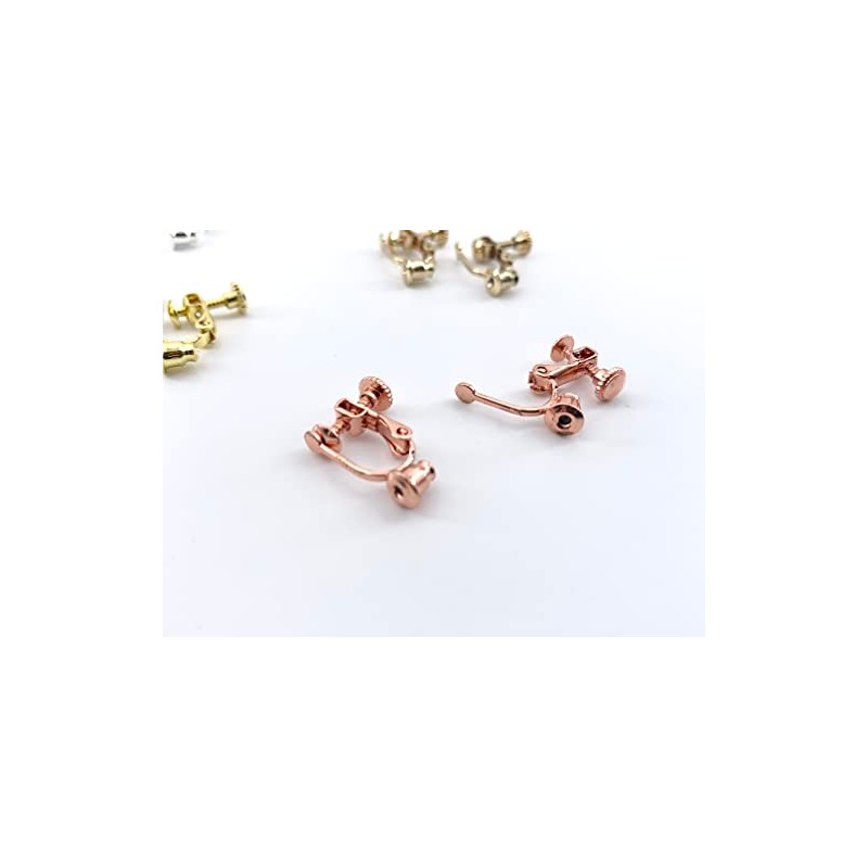 Clip Ohrringe Adapter Ohrclips Konverter Ohrring Clips siber rosegold gold
