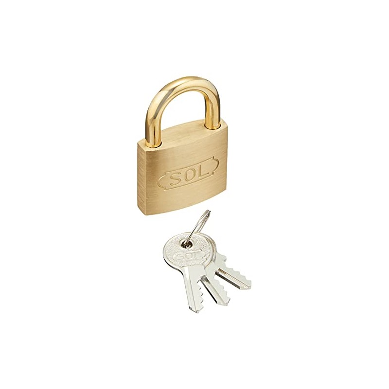 SOL-HARD SOL Cylinder Padlock NO.2500 40mm Keyed Alike