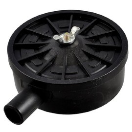 Sourcingmap 20mm Male Thread Silencer Filter Muffler Black for Air Compressor