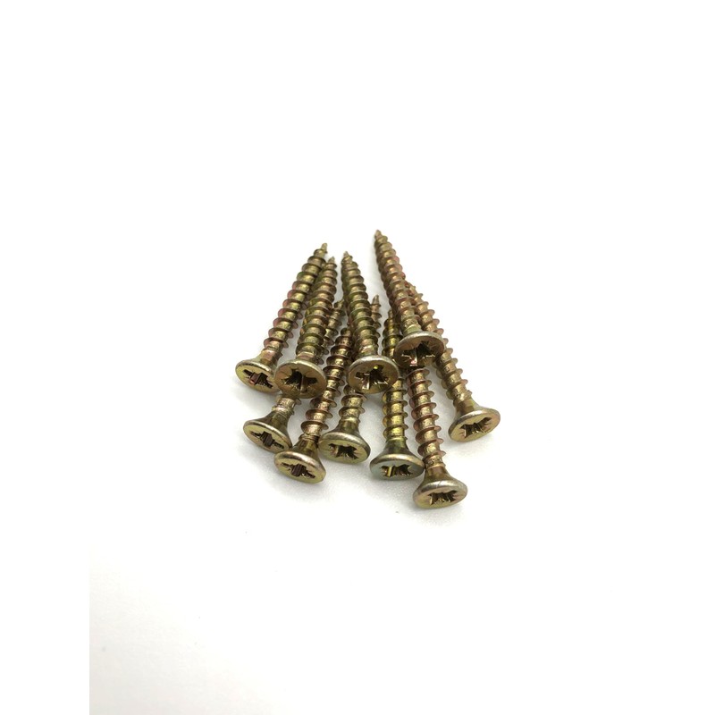 190 pc Premium Wood Screw Assortment Postal Box (M3, M3.5
