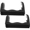 Cepillo Peine de Acero Inoxidable para Pestañas Plegable 6 Piezas