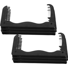 Cepillo Peine de Acero Inoxidable para Pestañas Plegable 6 Piezas