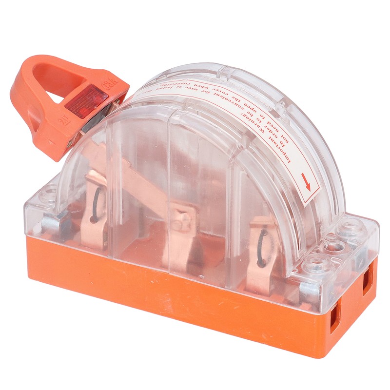 Knife Switch 2P 63A Pure Copper LED Bidirectional Dual Throw