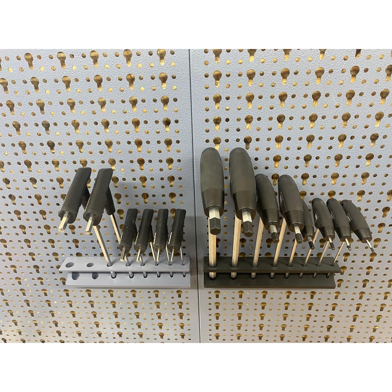 Hexagon Socket T-Handle Holder for Küpper Accessories Perforated Wall System