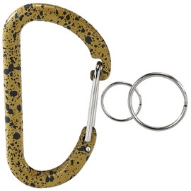 JLDAdornGo Carabiner Clip Bag Clips Keychain Key Ring Chain Holder Self-Locking Heavy Duty Zinc Alloy Hook for Gym/Camping/Pet 2.36in (1)