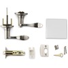 Berlin Modisch Privacy Lever Door Handle [Thumb Turn Lock on