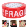 iplusmile 1 Roll Fragile Marking Tape, 100M Fragile Packing Tape