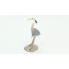 Unbranded Great Blue Heron Toy Handpainted Rubber Bird Realistic Model