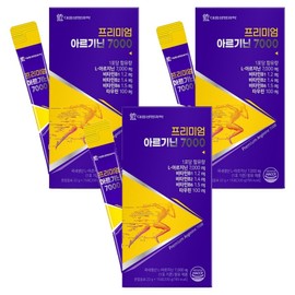Daewoong Life Science Premium Arginine 7000, 330g, 3 pieces / 대웅생명과학 프리미엄 아르기닌 7000, 330g, 3개