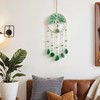 Dream Catchers-Large Adult Crystal Tree of Life Green Agate Wall