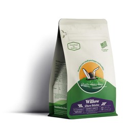 Rabbit Hole Hay - All Natural Willow Chew Sticks for Small Pets - 12 oz - Dental Health & Enrichment