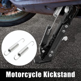sourcing map Motorcycle Main Stand Return Spring Metal for GS125 Pack of 2