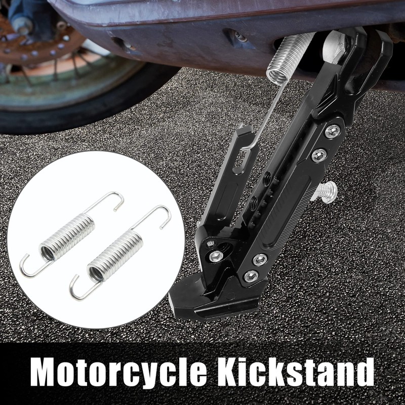 sourcing map Motorcycle Main Stand Return Spring Metal for GS125
