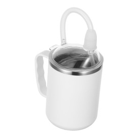 FOMIYES Leak Drinking Cup for Elderly Unbreakable Sippy Cup with Ergonomic Handle for Patients and Seniors Prevents Spills Easy to Grip for Home Hospital Use