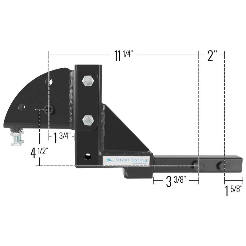 Silver Spring 1-1/4 Class 2 Hitch-Mounted Mobility Carrier Multiple Level