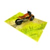 Motorbike 3D Pop Up Greeting card, 3D Biker card for