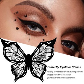 Eye Liner Stencils For Eyes Wing - Eye Liner Wing Stamp Tool | Precision Reusable Quick Waterproof Precise Template For Beginner Professionals Home Girls Women Travel