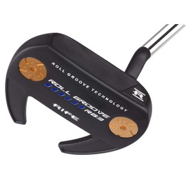 Rife Golf Roll Groove Technology Series Right Handed RG3 Winged Mallet Putter Precision Milled Face Edge & Cavity Ensures an Ideal Weight Distribution and Balance (Right, 35)