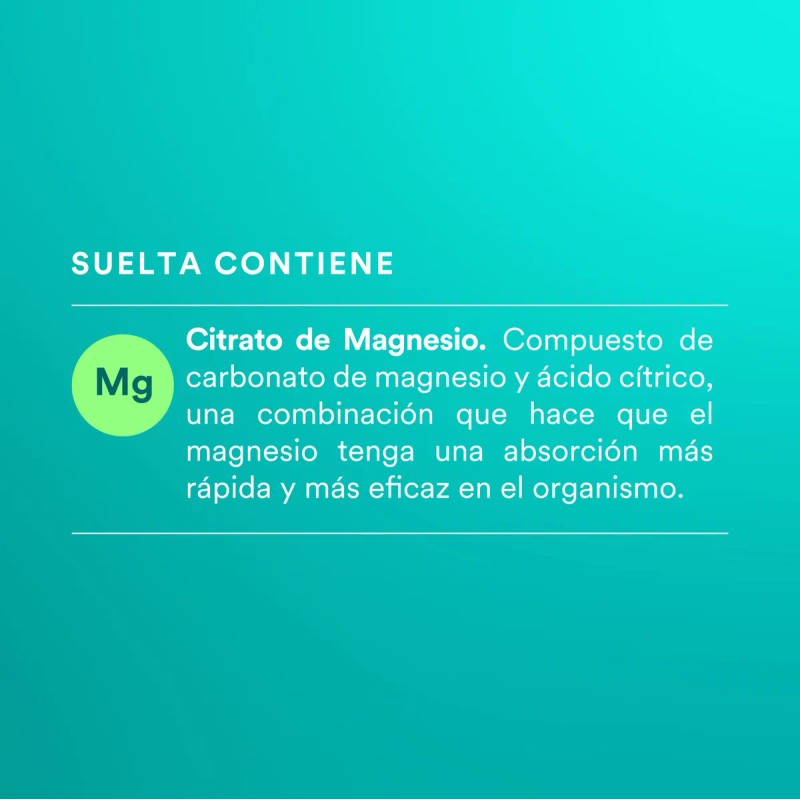 Wu Nutrition® Suelta | Citrato De Magnesio | 120 Cápsulas