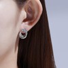 [SUMMER BRIGHT]Round Unit EarringsOTE123706RWS White / [SUMMER BRIGHT]라운드 유닛 귀걸이OTE123706RWS