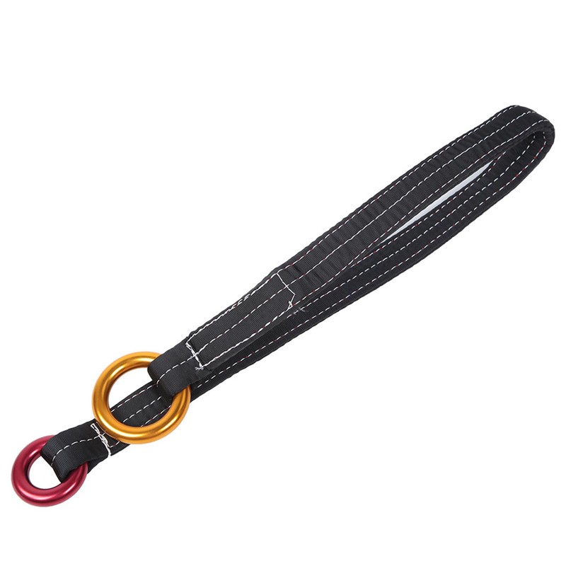 90CM Outdoor Climbing Tree Rescue Wire Lanyard with Two Hanging