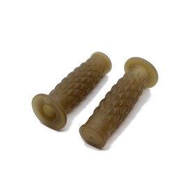 Beatus Diamond Shaped Bike Handle Grip 0.9 inch (22.2 mm) 1 inch General Purpose Barrel Shape with Impact (American Rubber, Φ22.2mm)