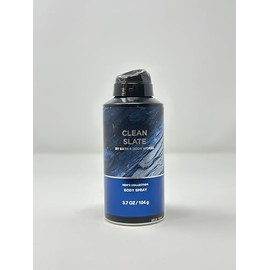 Bath and Body Body Spray for mens (3.7 oz / 104 g, Clean Slate)