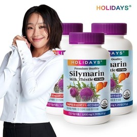 [홀리데이즈] 대용량 밀크씨슬 210정 3병 (21개월분) [Holidays] Large Capacity Milk Thistle 210 Tablets 3 Bottles (21 Months Supply)