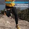 KEKING Full Leg Compression Sleeves, Unisex, Thigh High Compression Stocking