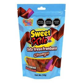 Gomitas Enchiladas Cinta Fresa Frambuesa Chamoy Sweet Chile 142g Doypack Candy Town
