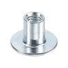 uxcell M6 T-Nuts, 24pcs Carbon Steel Tee Nut Round Base