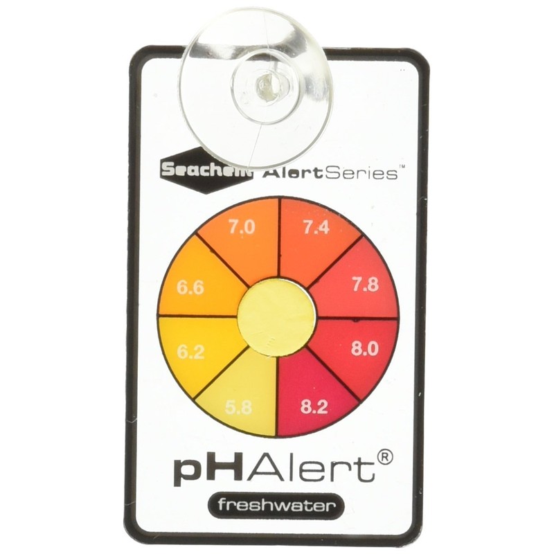 Seachem 3 Pack of pH Alert Devices, Continuously Monitors Freshwater